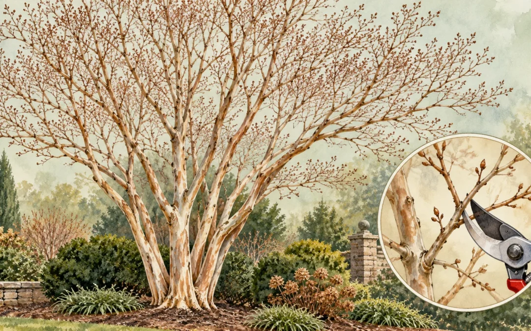 How to Prune Crape Myrtles Without Cutting Off Their Character